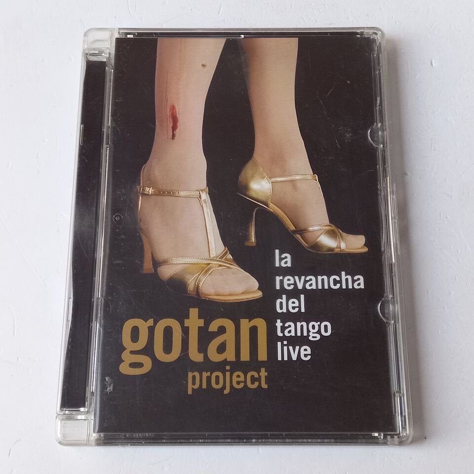 GOTAN PROJECT - LA REVANCHA DEL TANGO LIVE - DVD JEWEL CASE 2.EL