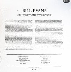 BILL EVANS - CONVERSATIONS WITH MYSELF (1963) - PLAK SIFIR