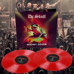 DR. SKULL - SHOWY ZOVER (2021) - 2LP TRANSPARENT RED VINYL SIFIR PLAK
