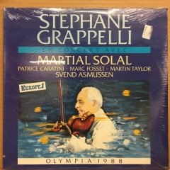 STEPHANE GRAPPELLI EN CONCERT AVEC MARTIAL SOLAL OLYMPIA 1988 SIFIR PLAK