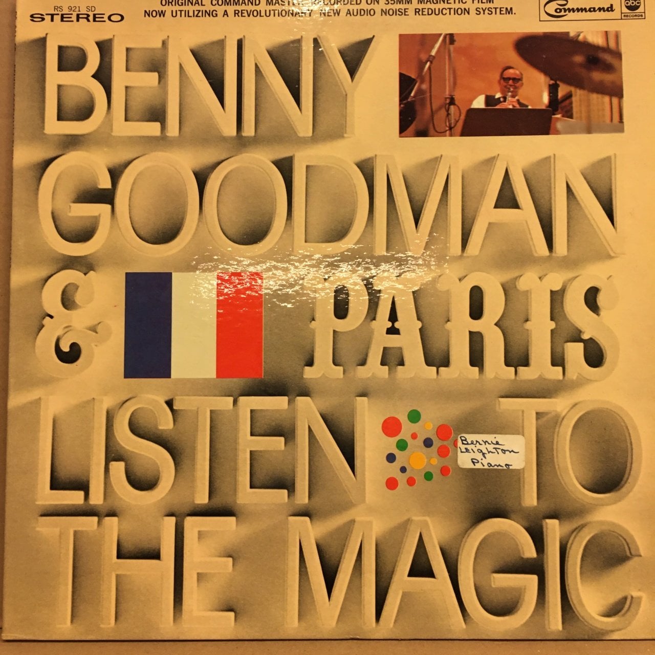 BENNY GOODMAN & PARIS - LISTEN TO THE MUSIC (1967) 2.EL PLAK