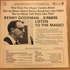 BENNY GOODMAN & PARIS - LISTEN TO THE MUSIC (1967) 2.EL PLAK