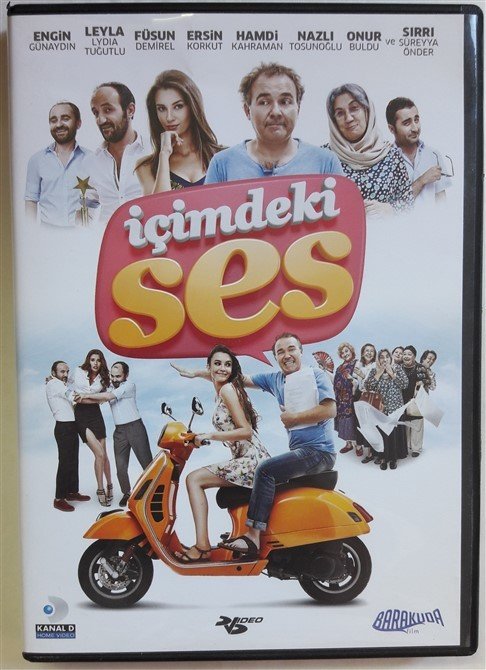 İÇİMDEKİ SES - ENGİN GÜNAYDIN - FÜSUN DEMİREL - ÇAĞRI BAYRAK - DVD 2.EL
