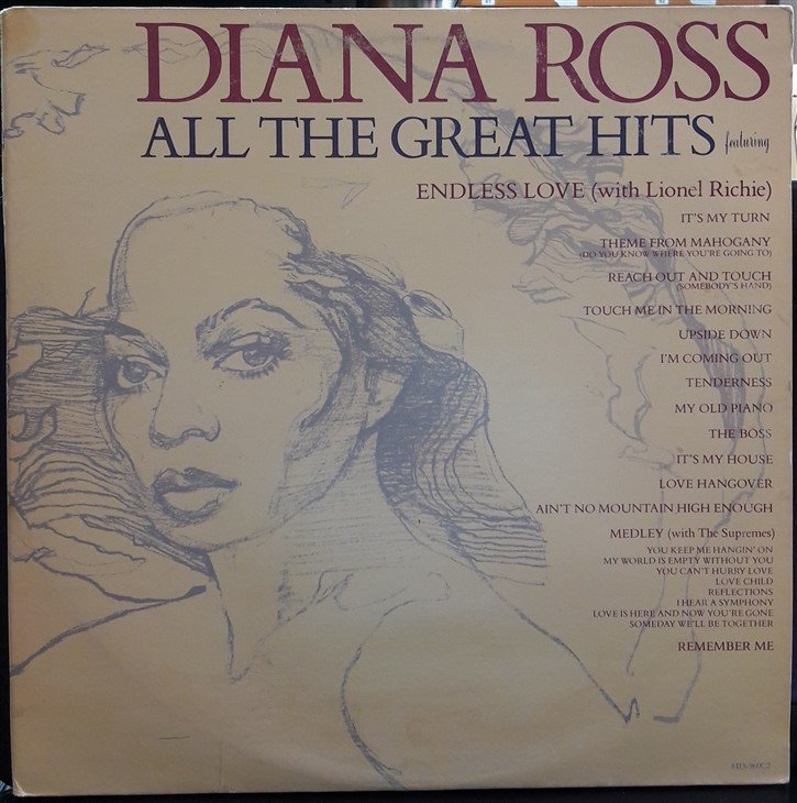 DIANA ROSS - ALL THE GREAT HITS (1981) - 2.EL 2PLAK