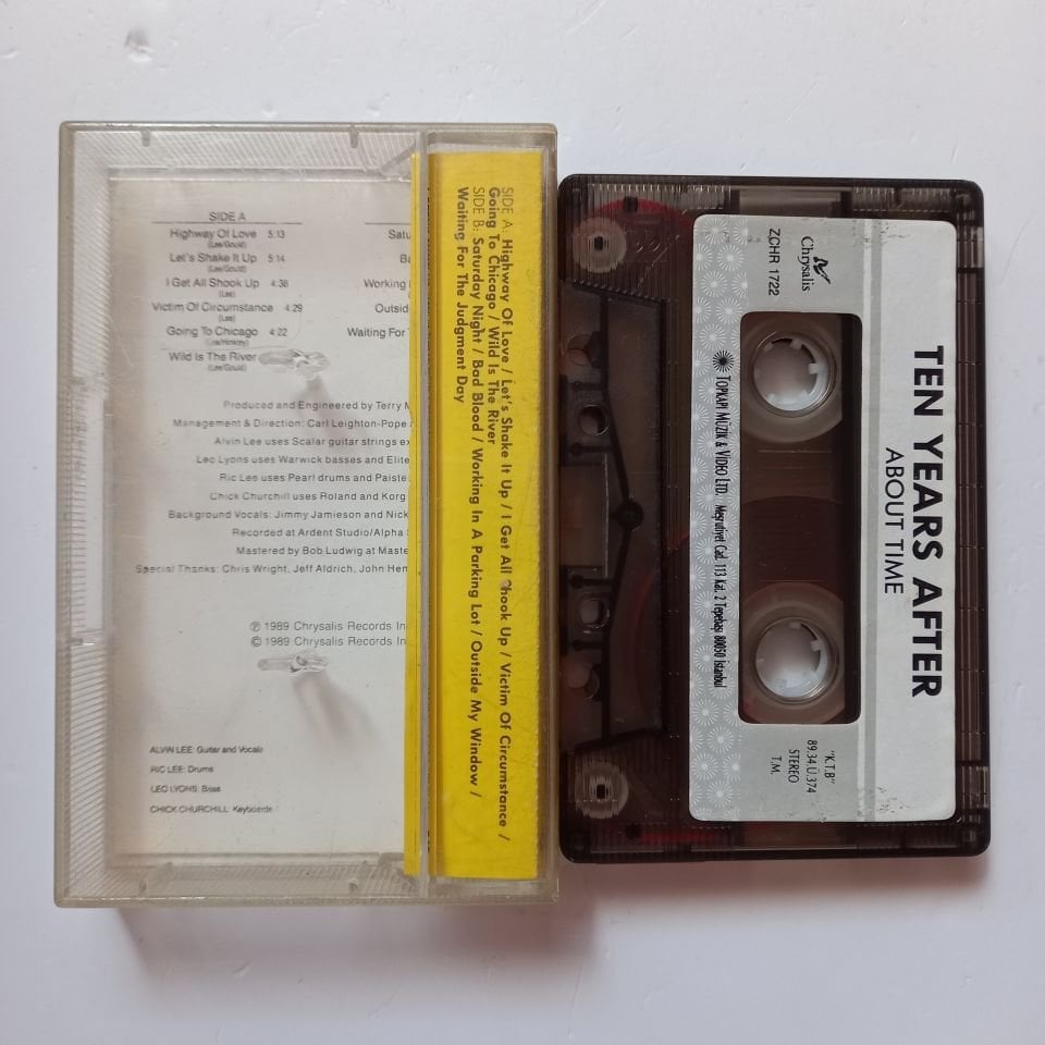 TEN YEARS AFTER - ABOUT TIME (1989) - KASET 2.EL