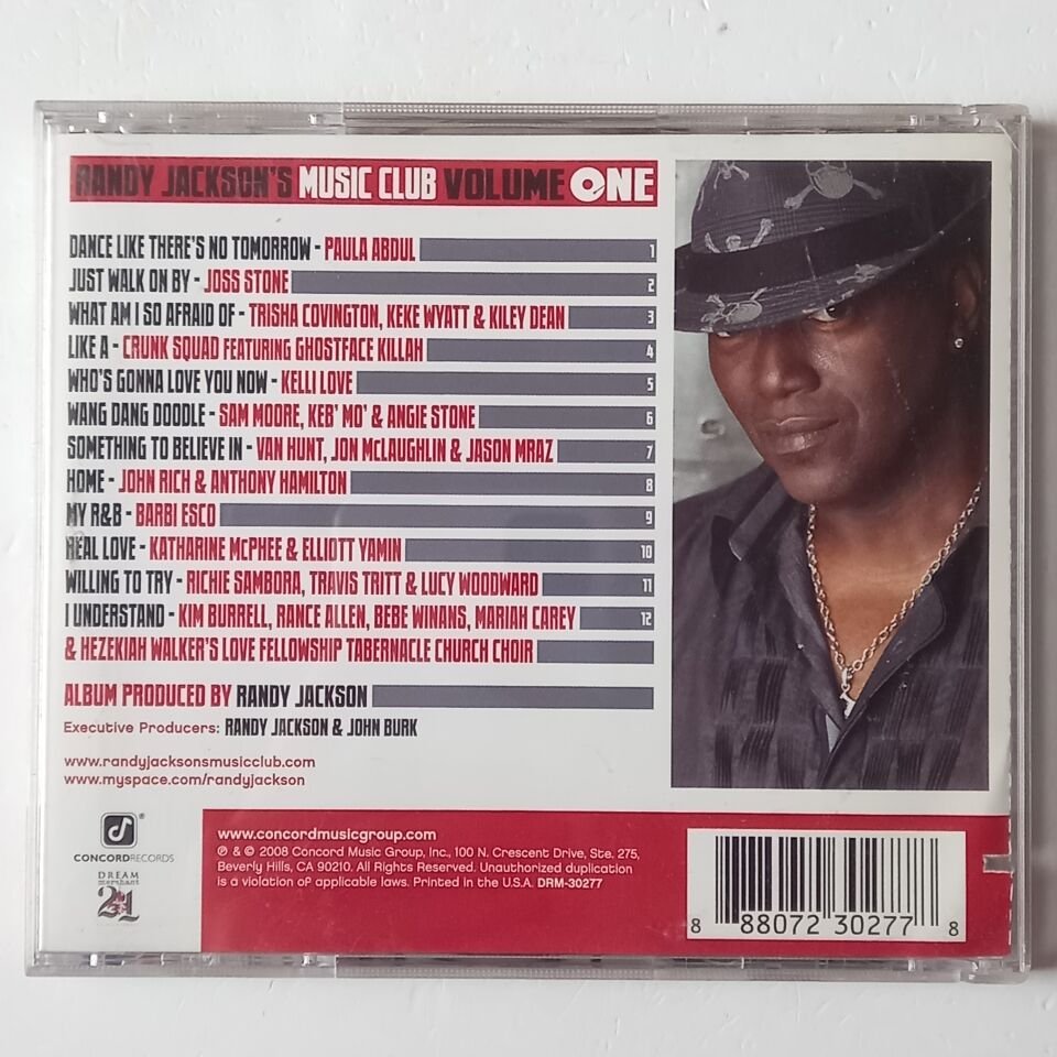 RANDY JACKSON\'S MUSIC CLUB VOLUME ONE (2008) - CD 2.EL