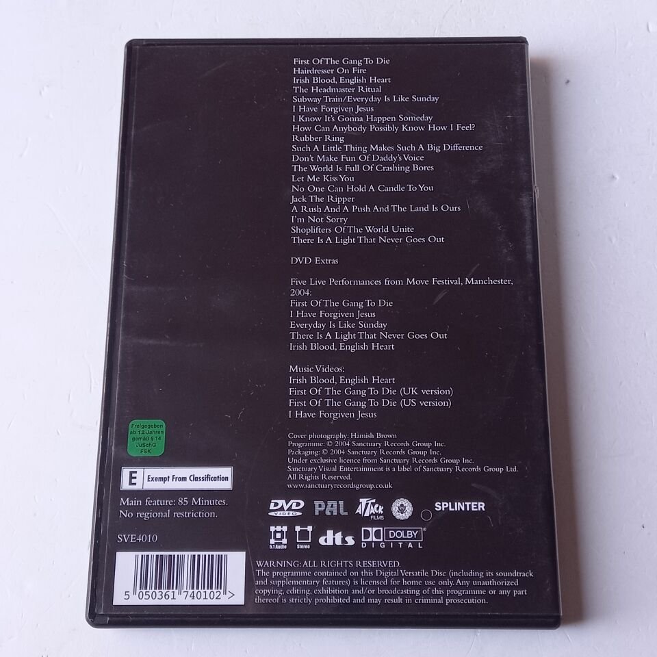 WHO PUT THE M IN MANCHESTER? - MORRISSEY - DVD 2.EL