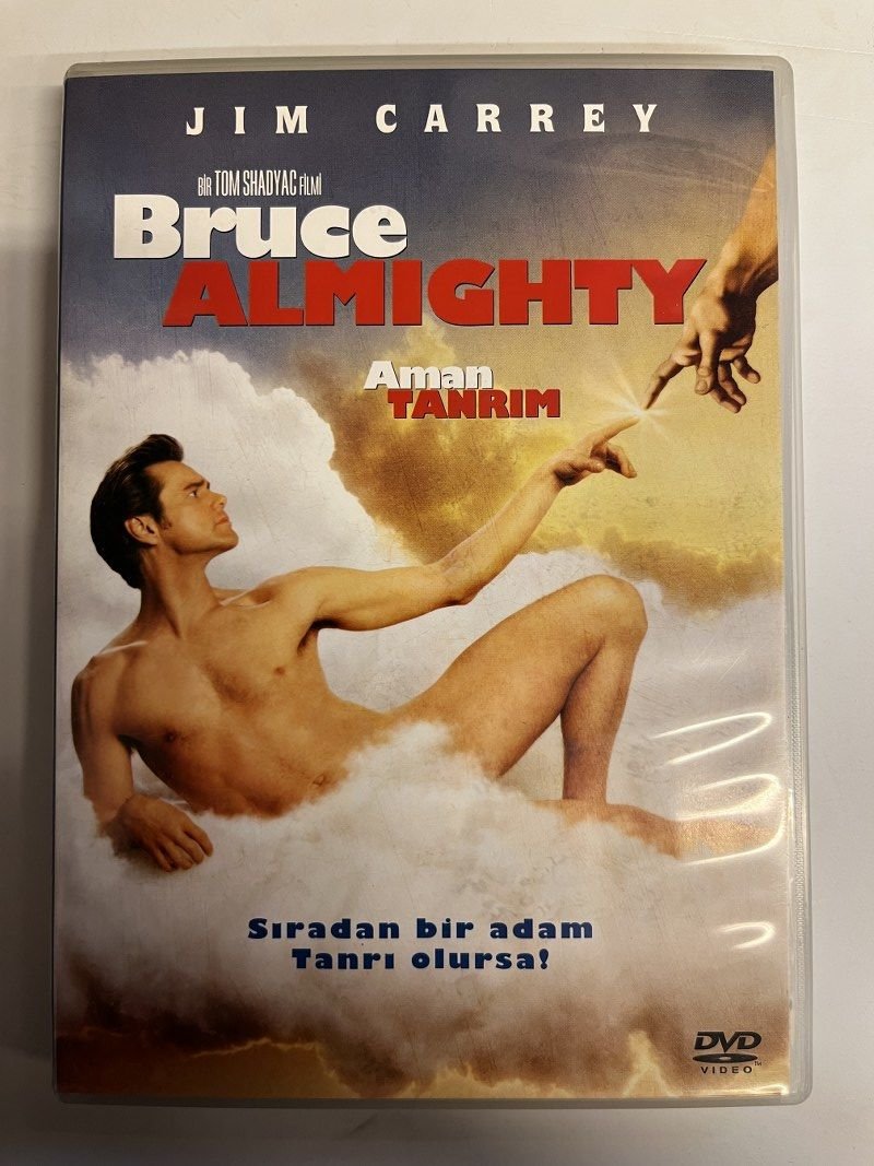BRUCE ALMIGHTY - AMAN TANRIM - JIM CARREY - DVD 2.EL
