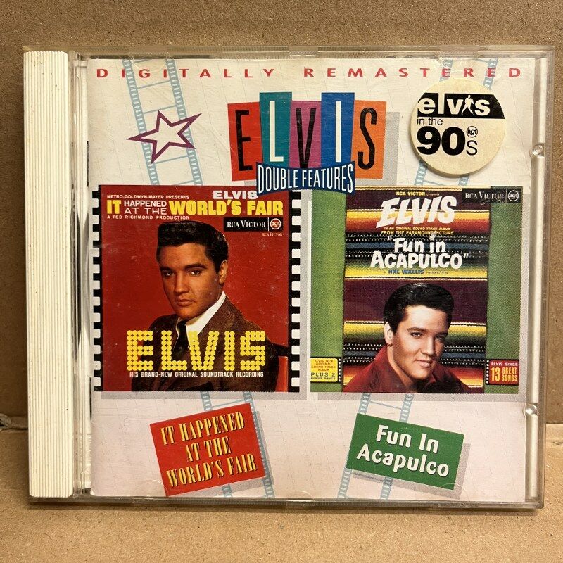 ELVIS PRESLEY – IT HAPPENED AT THE WORLDS FAIR & FUN IN ACAPULCO (1963) - CD 1993 2.EL