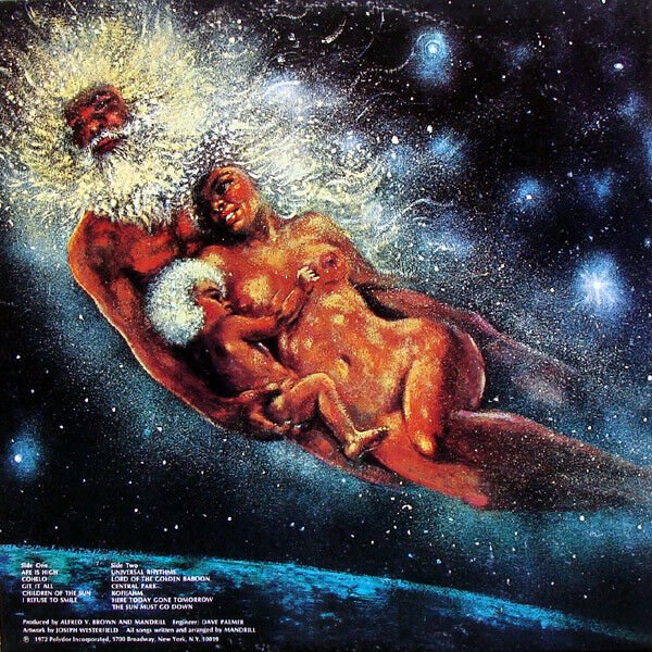 MANDRILL - MANDRILL IS (1972) - LP GATEFOLD REISSUE SIFIR PLAK