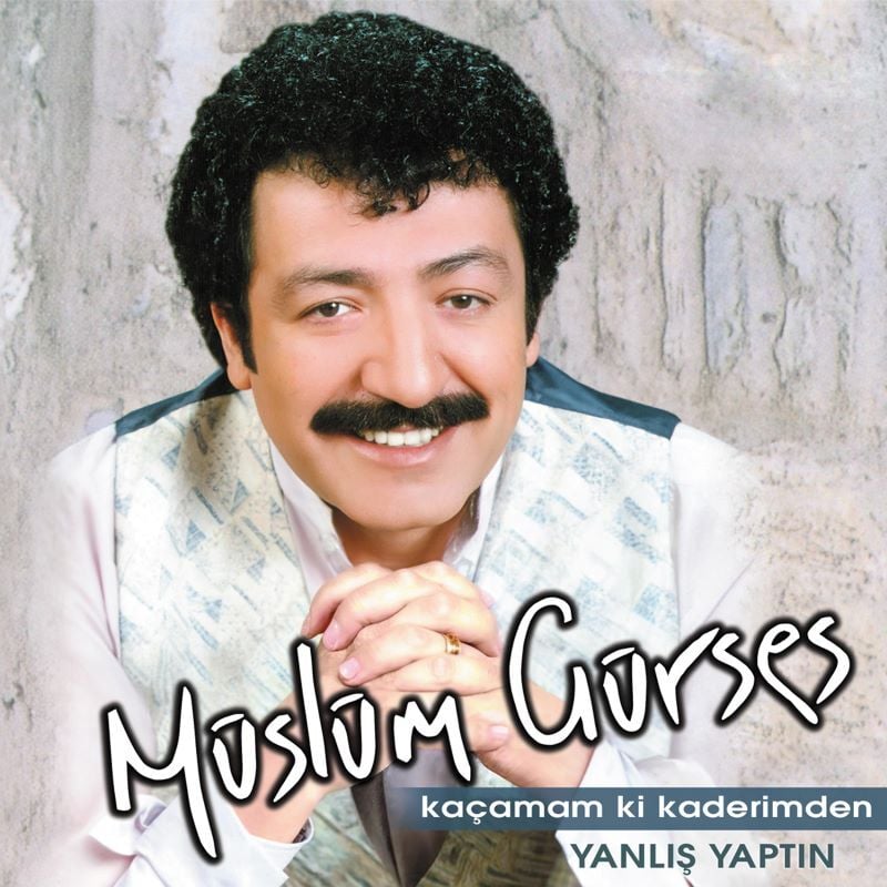MÜSLÜM GÜRSES - KAÇAMAM Kİ KADERİMDEN / YANLIŞ YAPTIN - LP 2025 BASIM SIFIR PLAK