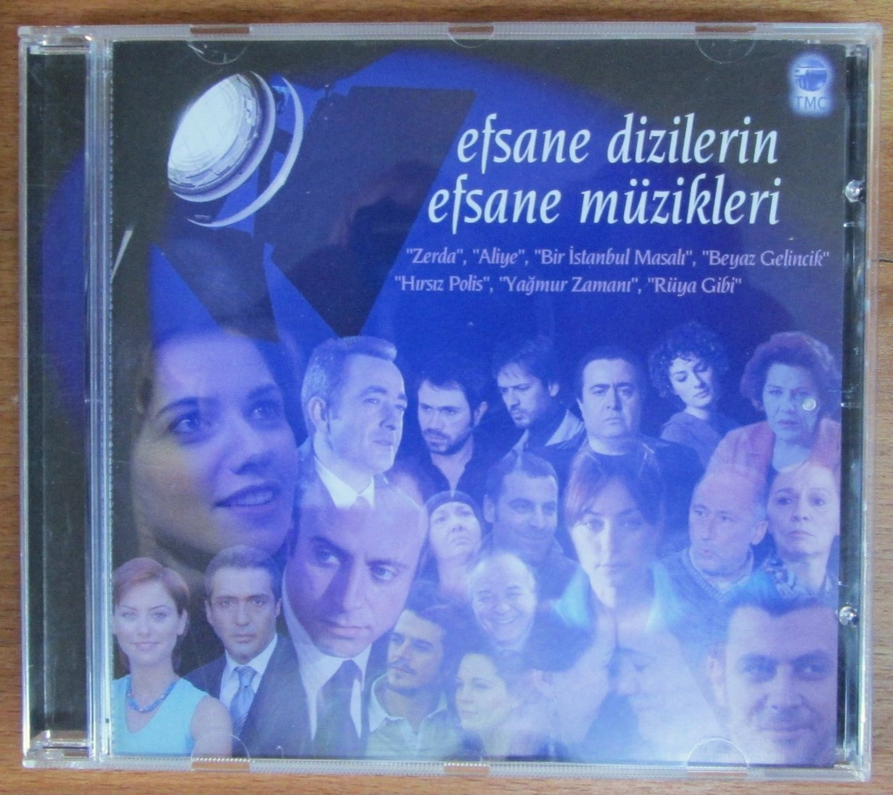 EFSANE DİZİLERİN EFSANE MÜZİKLERİ (2007) TMC CD 2.EL