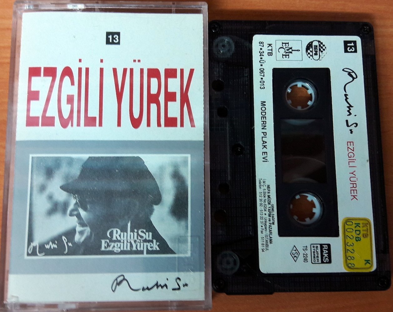 RUHİ SU - EZGİLİ YÜREK KASET 2.EL