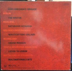 FISCHER-Z - RED SKIES OVER PARADISE (1981) - PLAK 2.EL