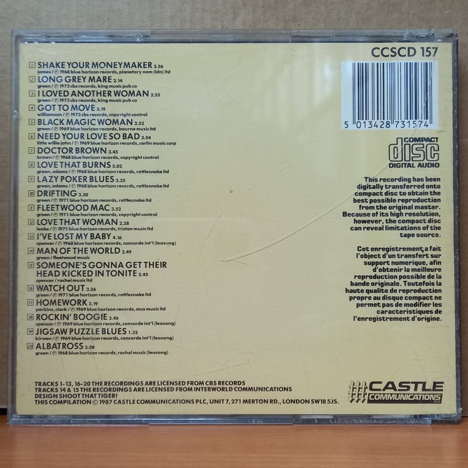 FLEETWOOD MAC – THE COLLECTION (1987) - CD 2.EL