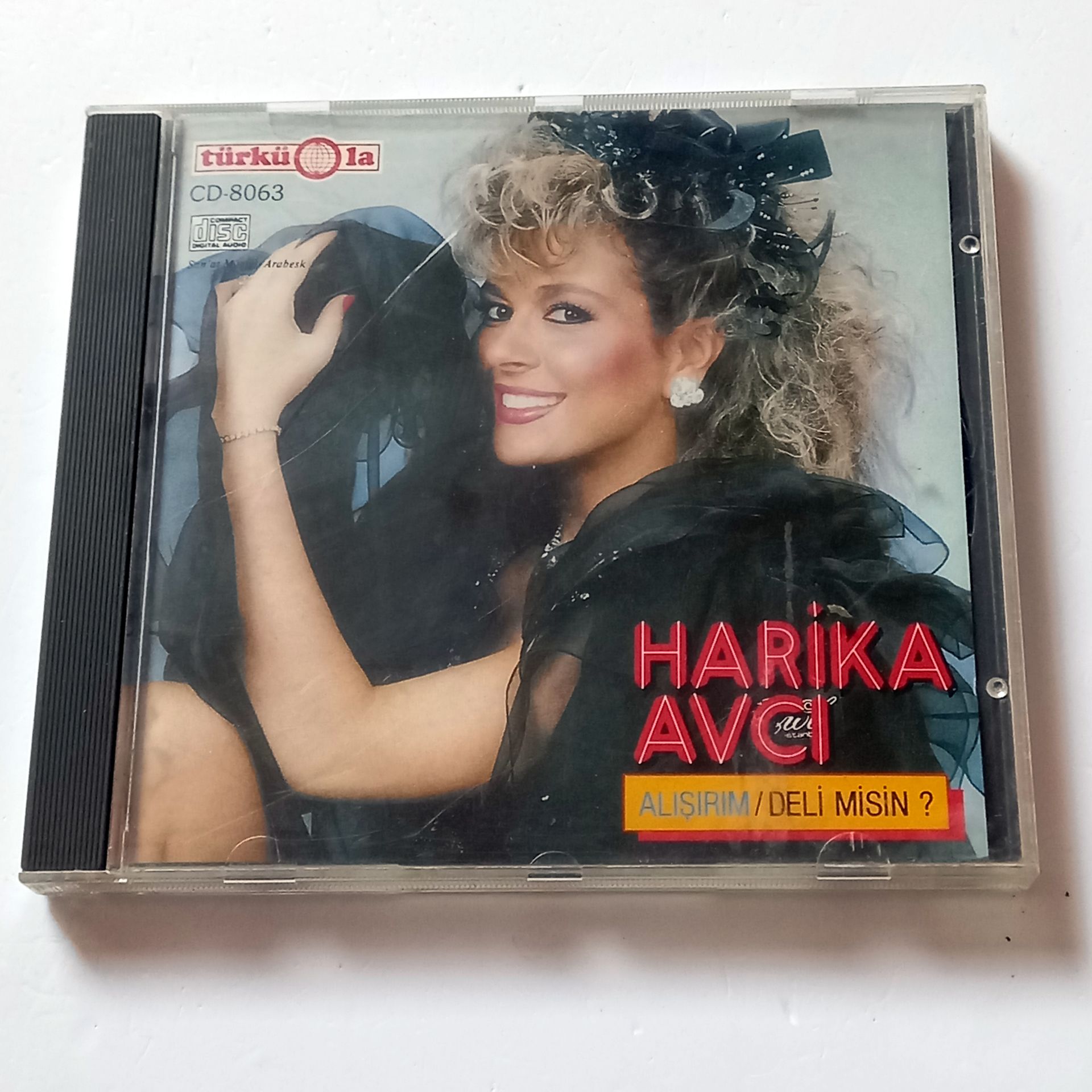 HARİKA AVCI - ALIŞIRIM / DELİ MİSİN? - CD TÜRKÜOLA 2.EL
