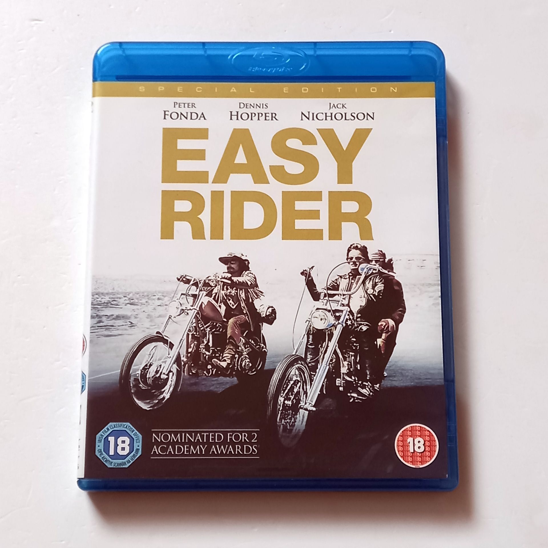 EASY RIDER - PETER FONDA, DENNIS HOPPER, JACK NICHOLSON - YÖN.: DENNIS HOPPER - BLU-RAY REGION FREE 2.EL TÜRKÇE ALTYAZI YOKTUR