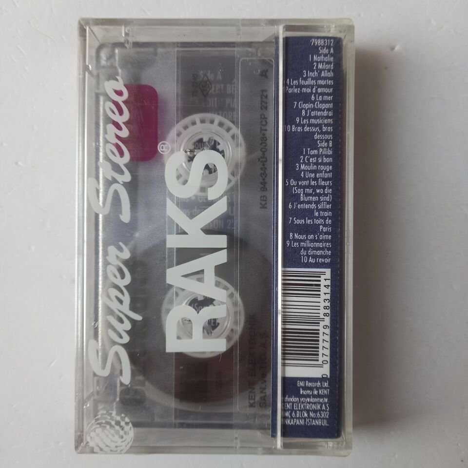 VARIOUS – CHANSONS / EDITH PIAF, CHARLES AZNAVOUR, ADAMO, GILBERT BECAUD (1994) - KASET SIFIR