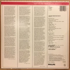 J.S. BACH DOUBLE CONCERTO GIDON KREMER 1983 2.EL PLAK