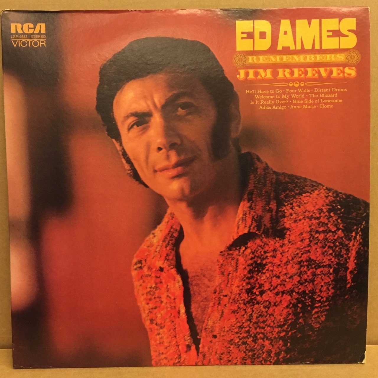 ED AMES - REMEMBERS JIM REEVES 2.EL PLAK