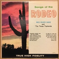 RED RIVER DAVE AND THE TEXAS TOPHANDS - SONGS OF THE RODEO 2.EL PLAK