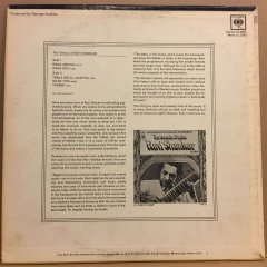 RAVI SHANKAR - THE GENIUS OF RAVI SHANKAR (1967) 2.EL PLAK
