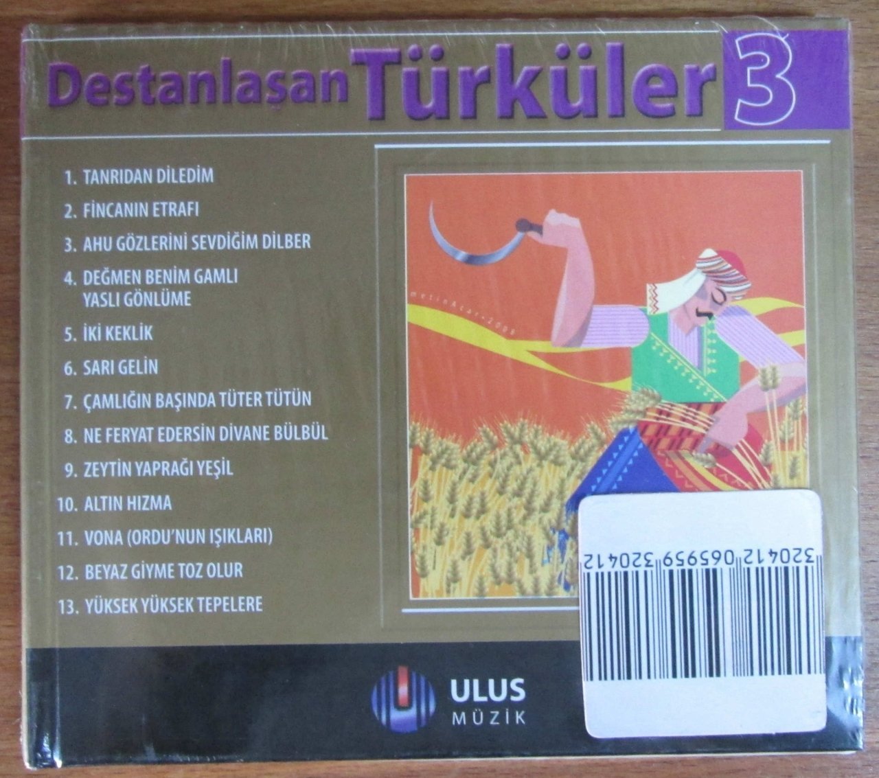 DESTANLAŞAN TÜRKÜLER 3 - CD SIFIR