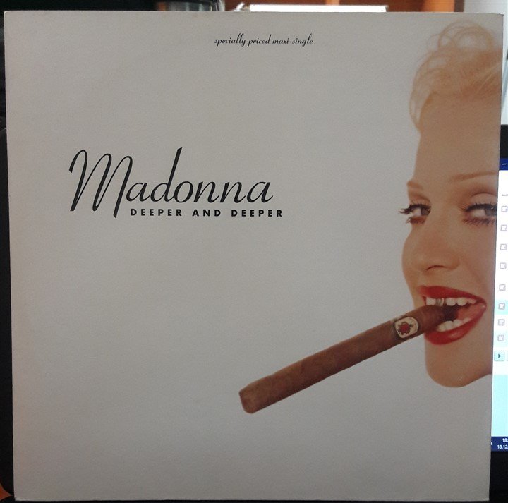 MADONNA - DEEPER AND DEEPER (1992) - 12'' MAXI SINGLE PLAK