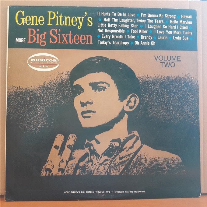 GENE PITNEY - MORE BIG SIXTEEN VOLUME TWO - LP 2.EL PLAK