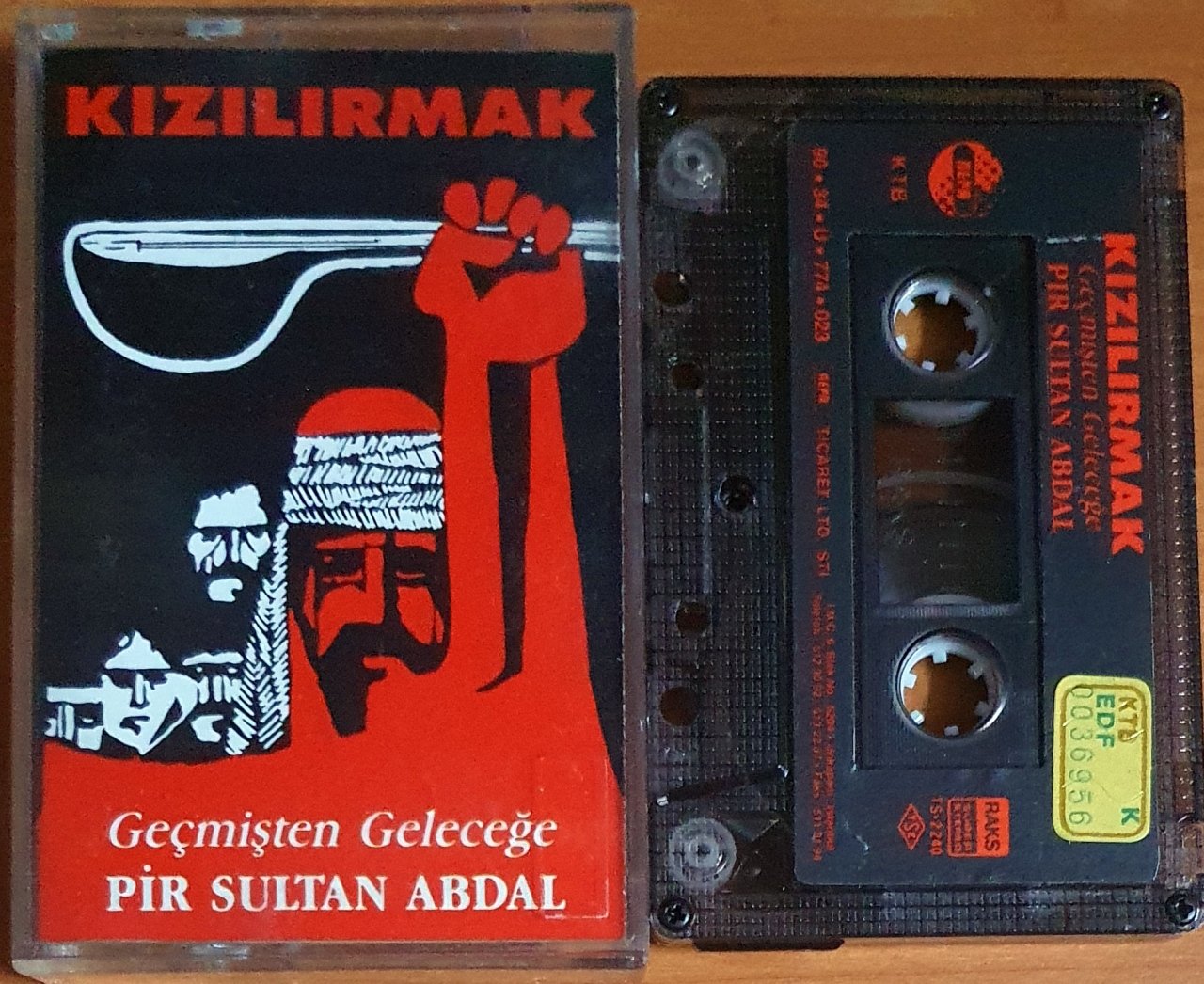 KIZILIRMAK - GEÇMİŞTEN GELECEĞE / PİR SULTAN ABDAL (1990) - KASET NEPA 2.EL
