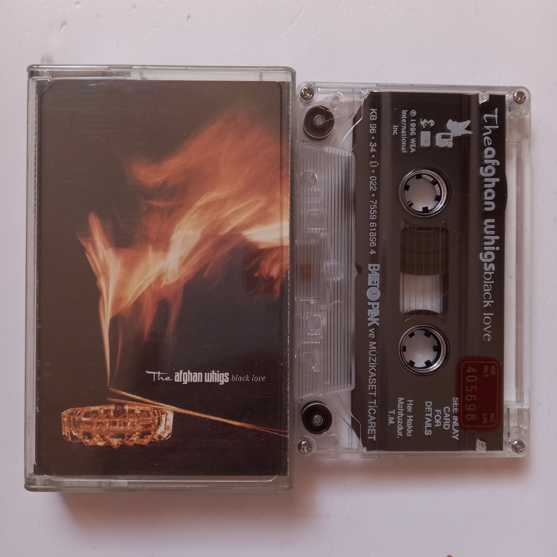 THE AFGHAN WHIGS - BLACK LOVE (1996) - KASET 2.EL