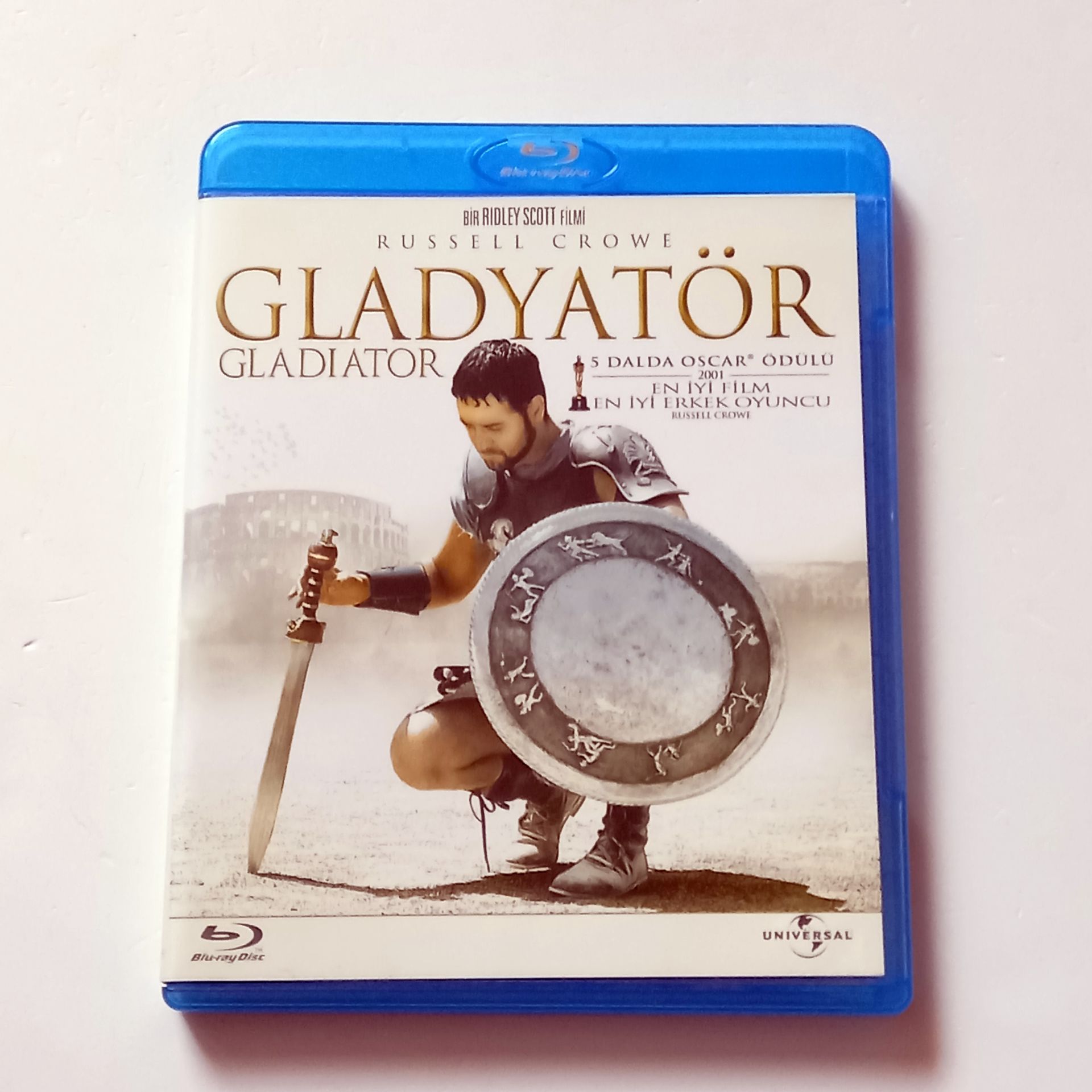 GLADYATÖR / GLADIATOR - RUSSELL CROWE, JOAQUIN PHOENIX, CONNIE NIELSEN - YÖN.: RIDLEY SCOTT - BLU-RAY 2.EL