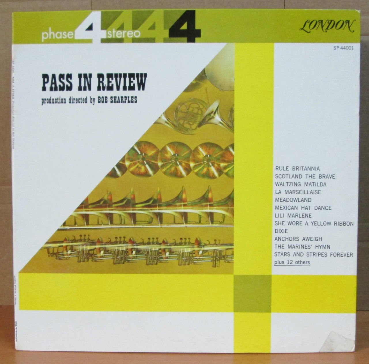BOB SHARPLES PASS IN REVIEW LP 2.EL