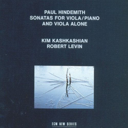 KIM KASHKASHIAN - HINDEMITH SONATAS FOR VIOLA & PIANO (1988) - 3LP BOX ECM RECORDS ECM NEW SERIES SIFIR PLAK