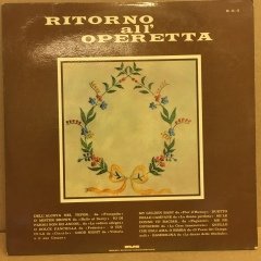 RITORNO ALL' OPERETTA CESARE GALLINO