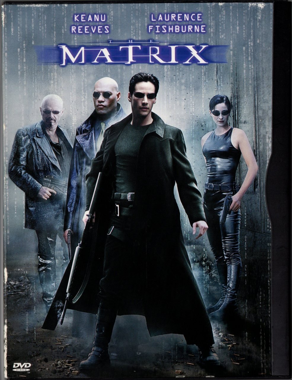 MATRIX - KEANU REEVES - LAURENCE FISHBURNE - KARRIE-ANNE MOSS - WACHOWSKI BROTHERS - SNAPCASE DVD 2.EL