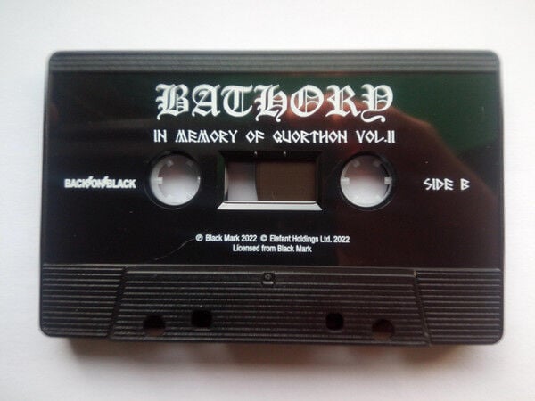 BATHORY – IN MEMORY OF QUORTHON VOL. II (2022) - KASET REISSUE SIFIR