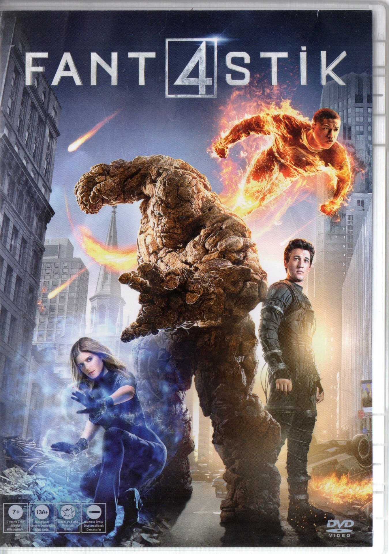 FANTASTIC 4 - FANTASTİK 4 LÜ (2015) MARVEL - DVD 2.EL