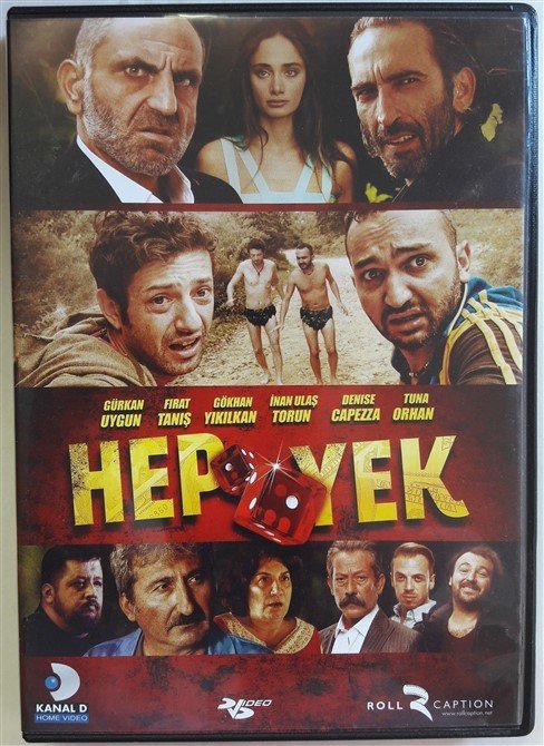HEP YEK - GÜRKAN UYGUN - FIRAT TANIŞ - ALİ YORGANCIOĞLU - DVD 2.EL