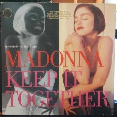 MADONNA - KEEP IT TOGETHER (1990) - 12'' MAXI SINGLE PLAK 2.EL