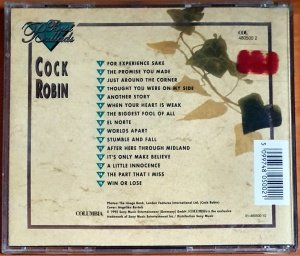COCK ROBIN - BEST BALLADS (1995) - CD 2.EL