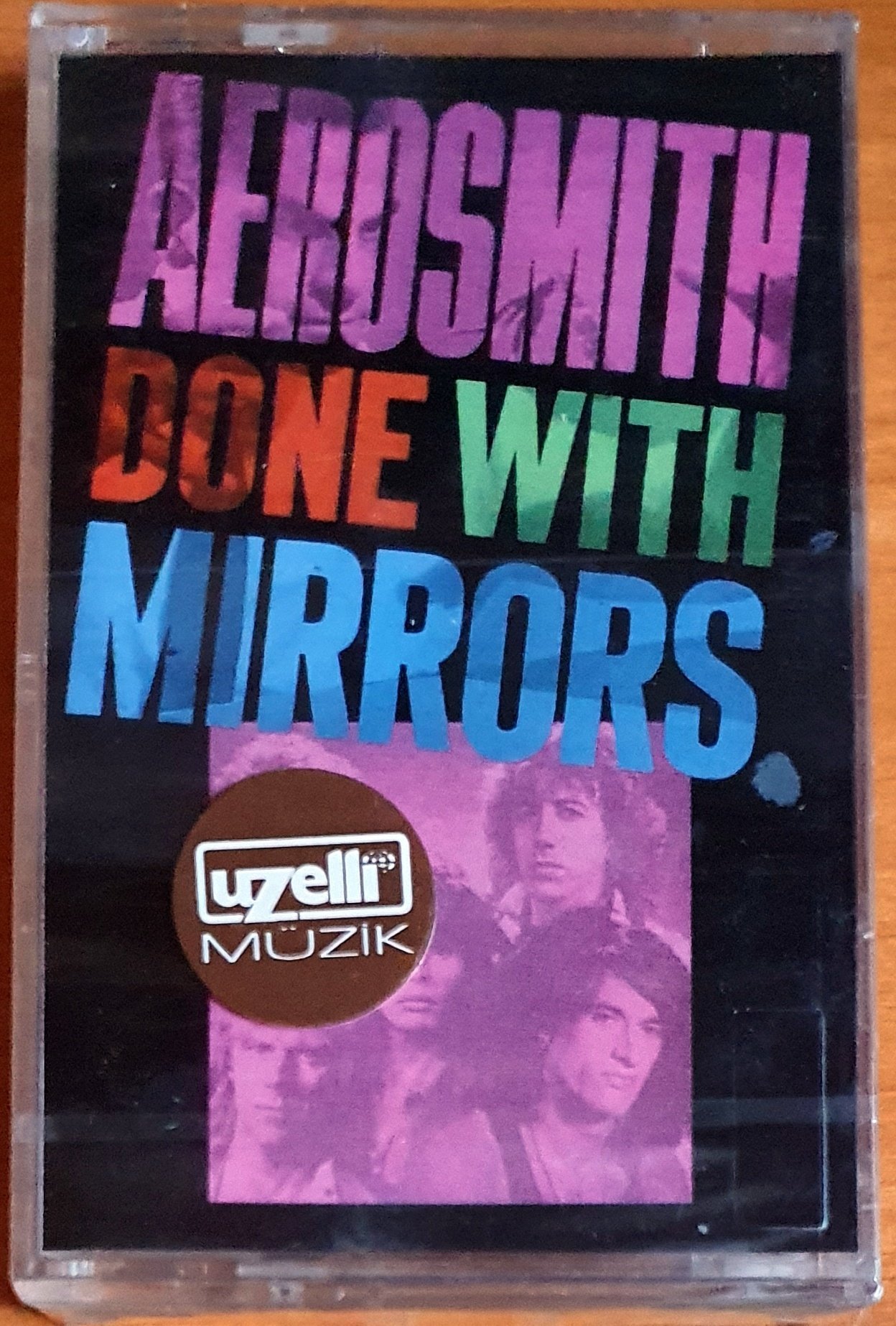 AEROSMITH - DONE WITH MIRRORS (1994) - KASET SIFIR