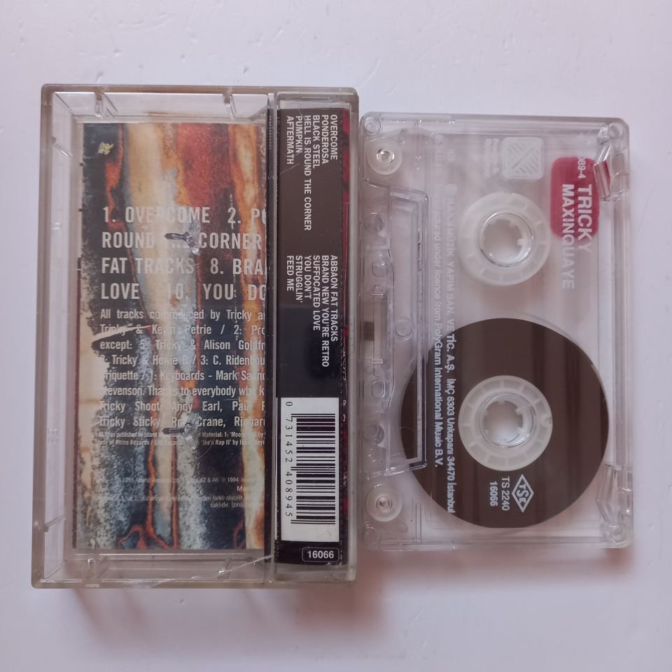 TRICKY - MAXINQUAYE (1995) - KASET 2.EL