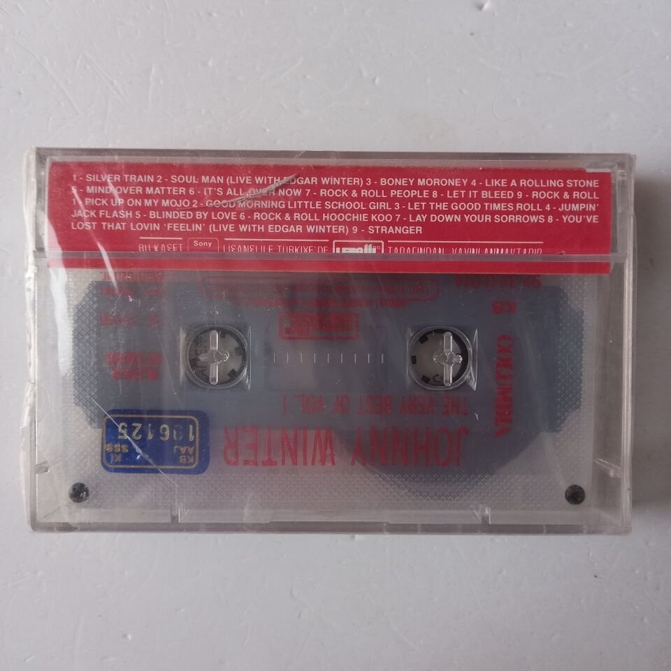 JOHNNY WINTER - THE VERY BEST OF VOL 1 (1992) - KASET SIFIR