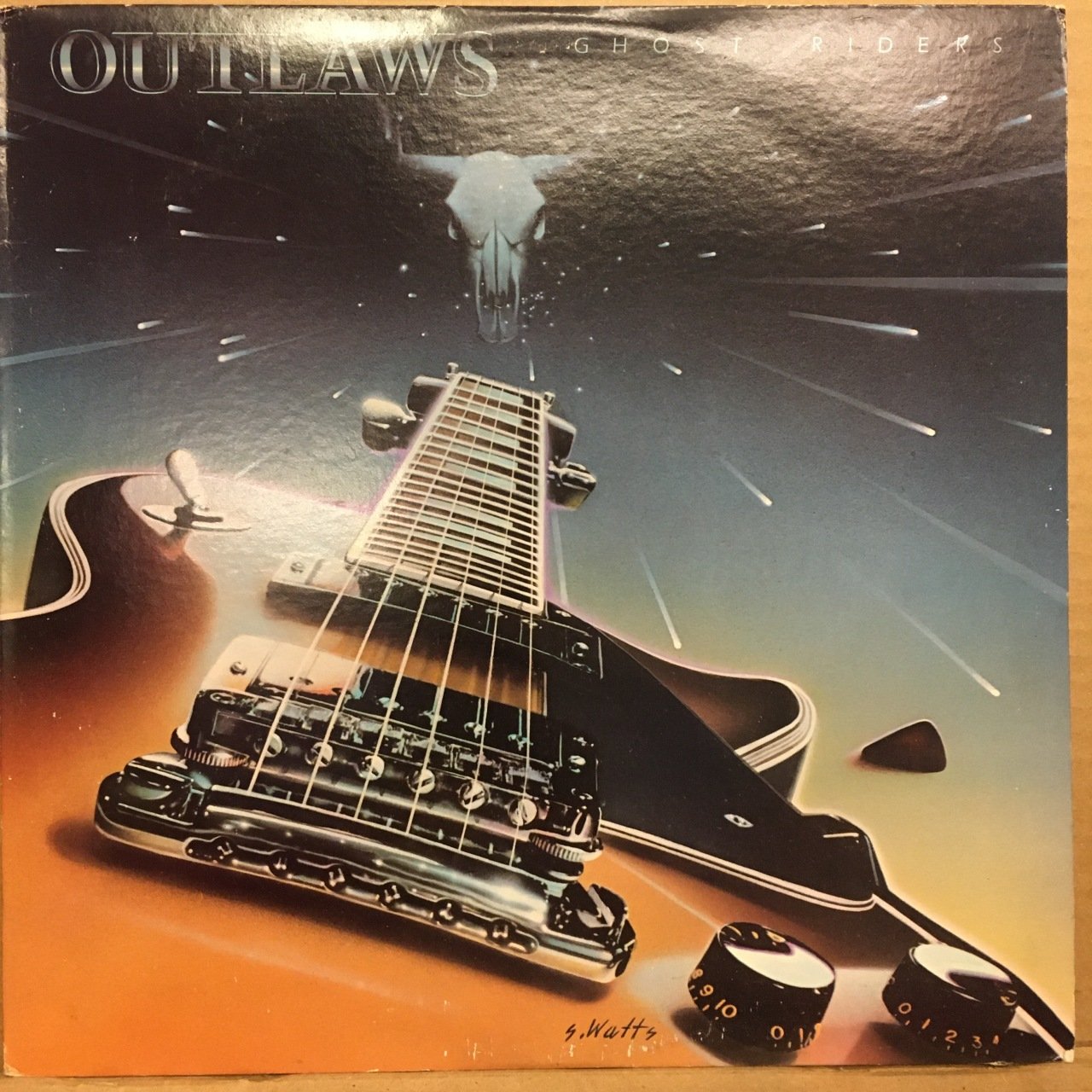 OUTLAWS - GHOST RIDERS 1980 PLAK 2.EL
