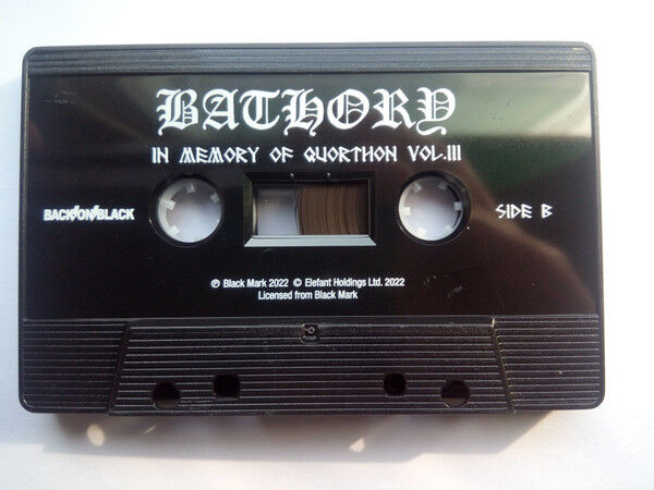 BATHORY – IN MEMORY OF QUORTHON VOL. III (2022) - KASET REISSUE SIFIR