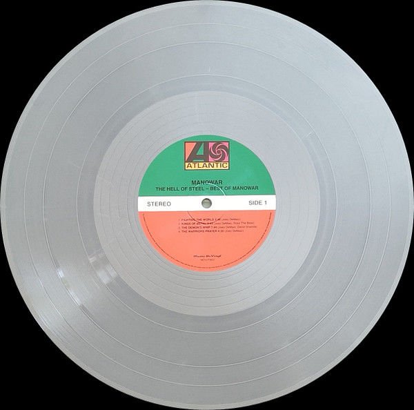MANOWAR – BEST OF MANOWAR - THE HELL OF STEEL (2025) - 2LP LIMITED EDITION NUMBERED SILVER VINYL SIFIR PLAK