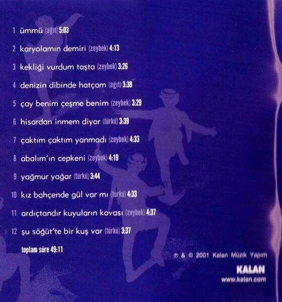 TOLGA ÇANDAR – TÜRKÜLERİ EGE'NİN III (2001) - CD AMBALAJINDA SIFIR