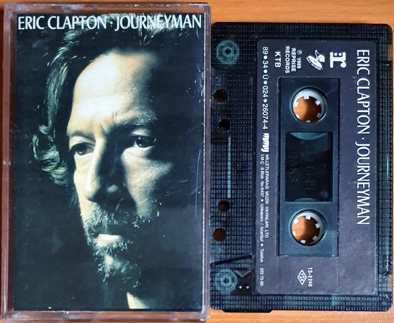 ERIC CLAPTON - JOURNEYMAN (1989) - KASET MMY 2.EL