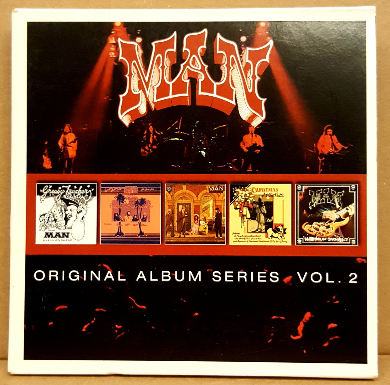 MAN - ORIGINAL ALBUM SERIES VOL 2 (2016) - 5CD CARDSLEEVE BOX 2.EL